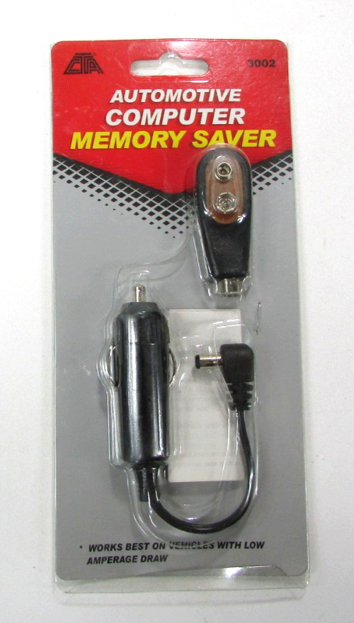 CTA Tools 3002 Vehicle Computer Memory Saver 9V Battery-Powered / Unopened