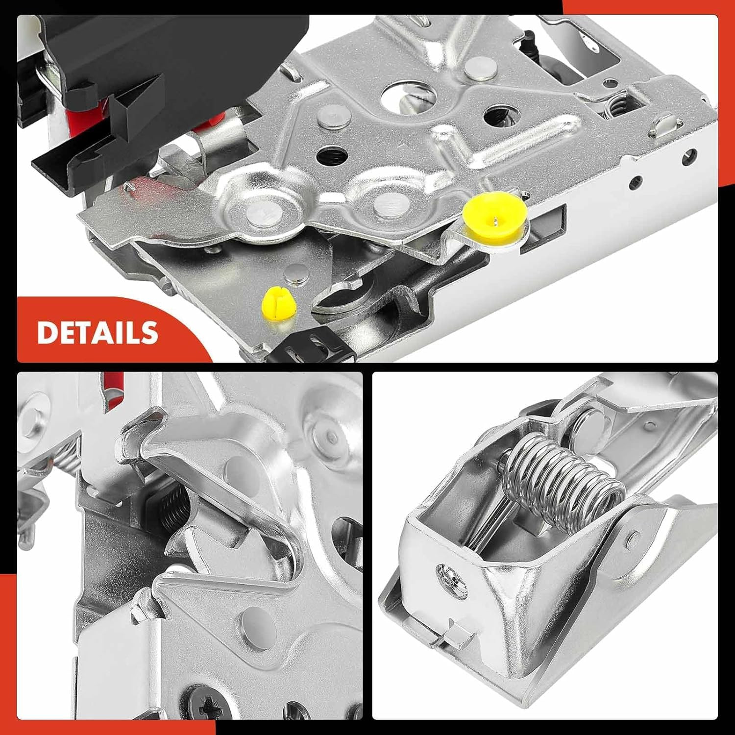 Front Right Door Lock Latch Actuator w/Cable 1992-1997 Ford F150 F250 F350