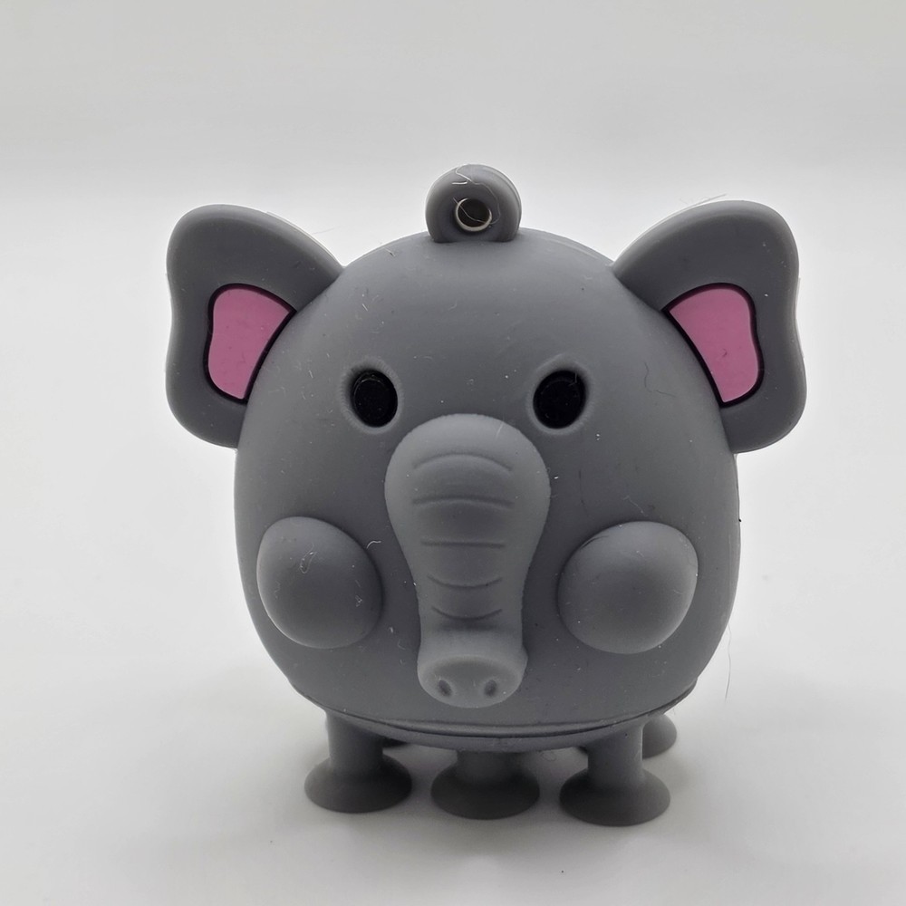 Grey Elephant Pop-It & Suction