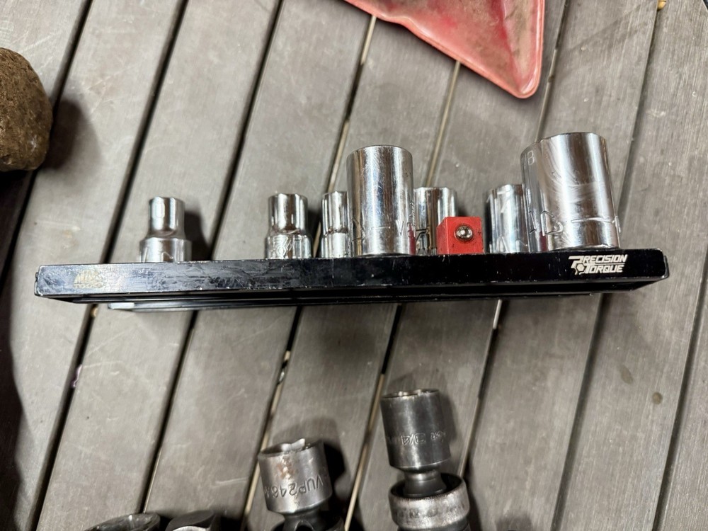 Mac Tools 3pc Brass Punch Set Brass Hammer proto snap on socket set Random