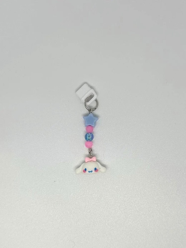 Sanrio Character Beaded Customized Dust Plug Charm iPhone Switch iPad Lightning