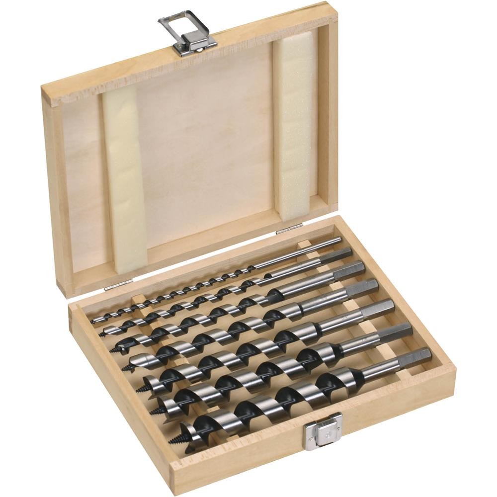 D2021 Deluxe Screw Tip Auger Bit, 7 Pc. Set