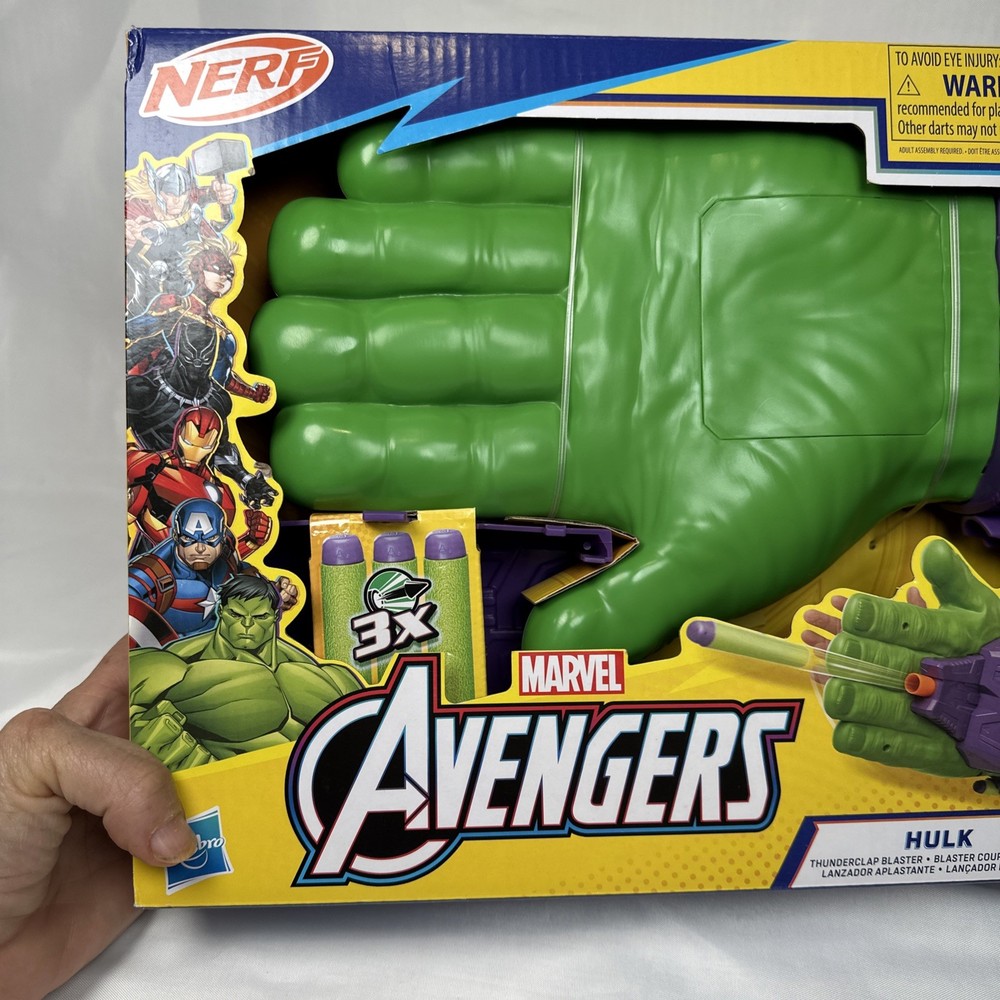Marvel Avengers Nerf Hulk Thunderclap Blaster