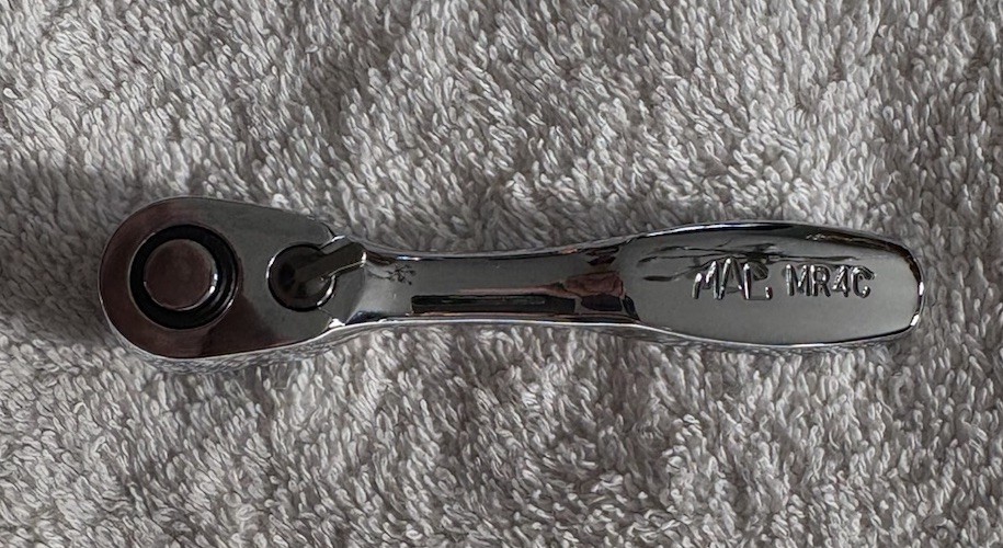 Mac Tools 1/4” Drive 4” Mini Ratchet