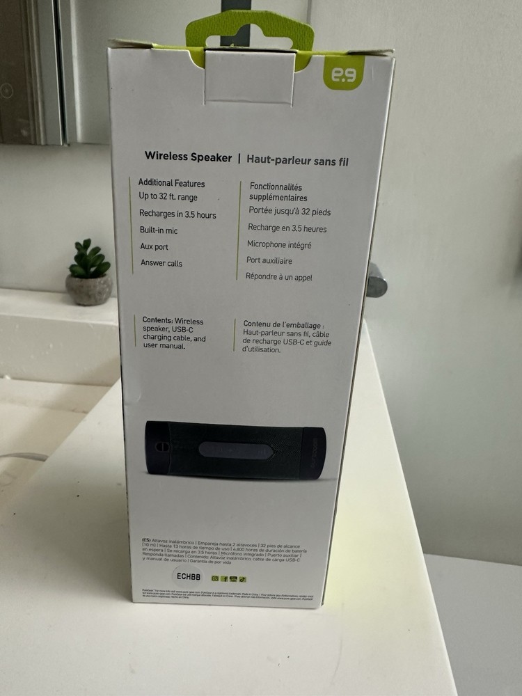 PUREBOOM Wireless Speaker