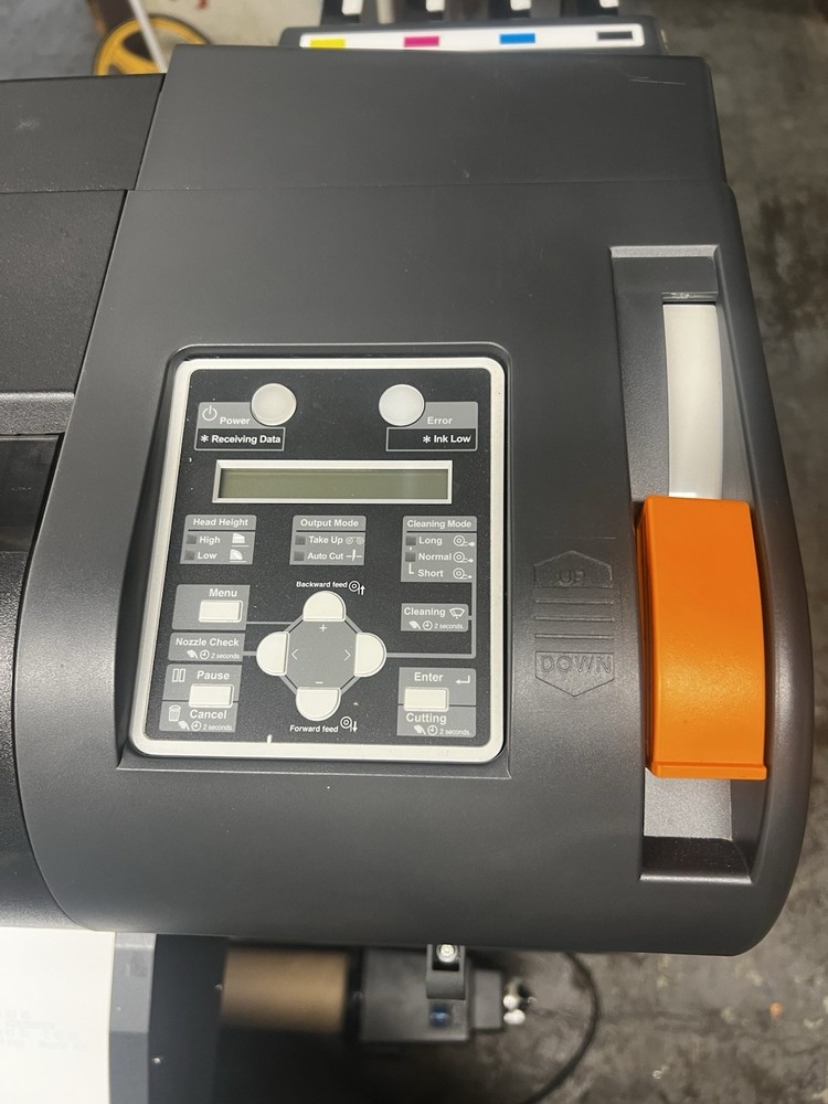 Mutoh 4 Foot Vinyl printer needs printer head about $1200