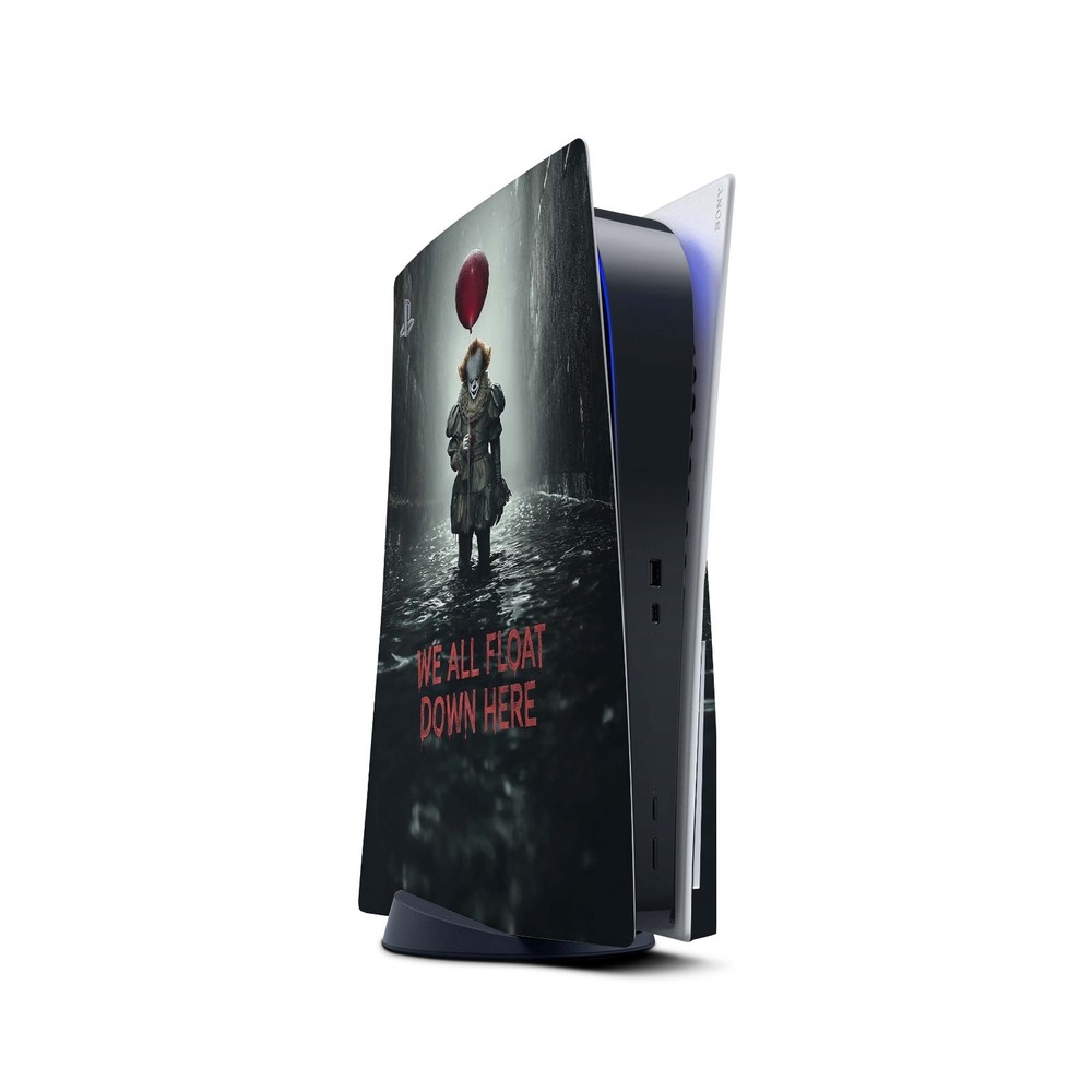 Pennywise PS5 Console & Controller Vinyl Skin Wrap Decal Set