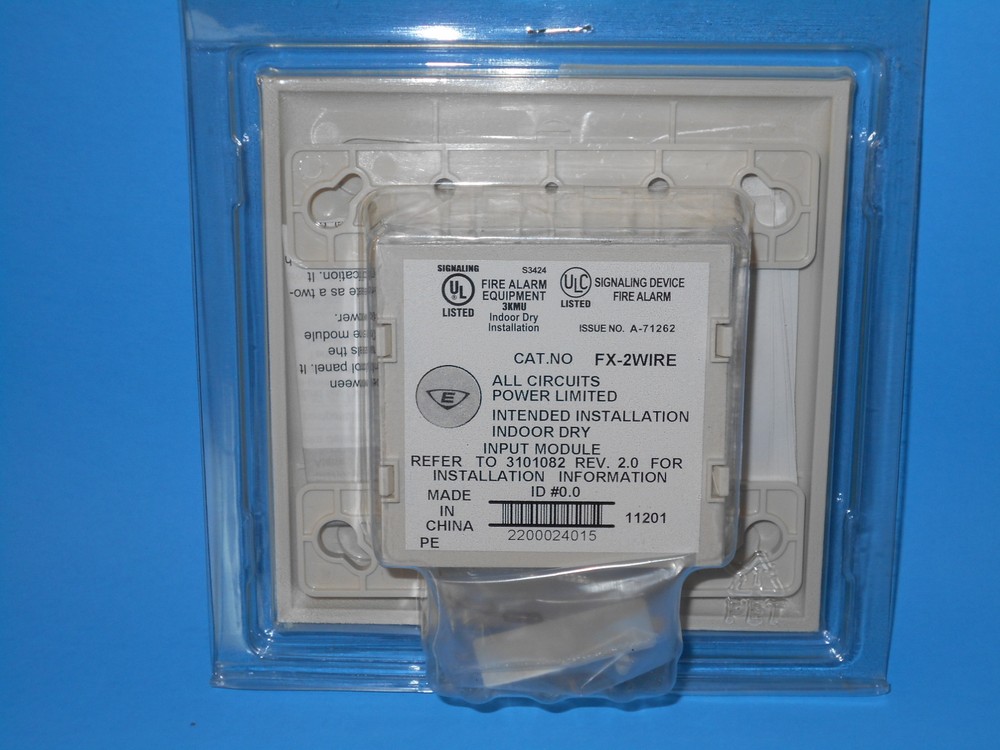 New Edwards FX-2WIRE Analog Module