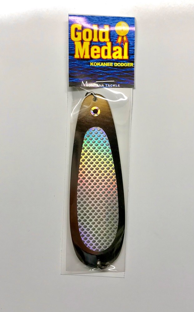 Kokanee Dodger: “SILVER PRISM" / nickel