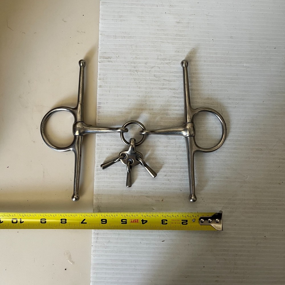 Coronet Full Cheek Bit w/Copper Rollers