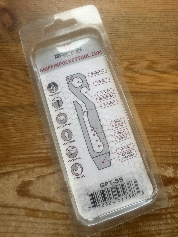 Original Griffin Pocket Tool Titanium