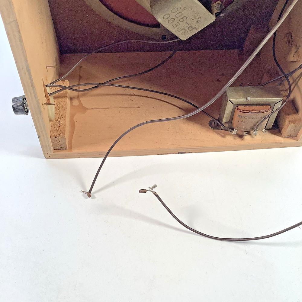 Vintage MCM Intercom School Class Room Speaker Complete UNTESTED