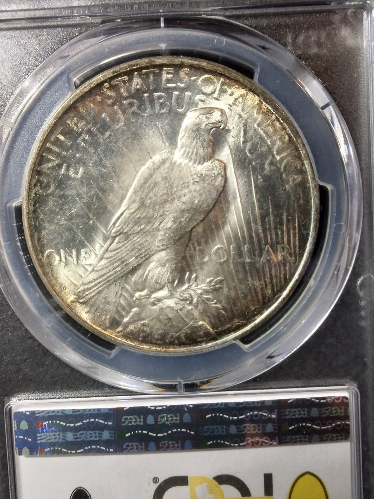 1923 D Peace Silver Dollar PCGS MS-63