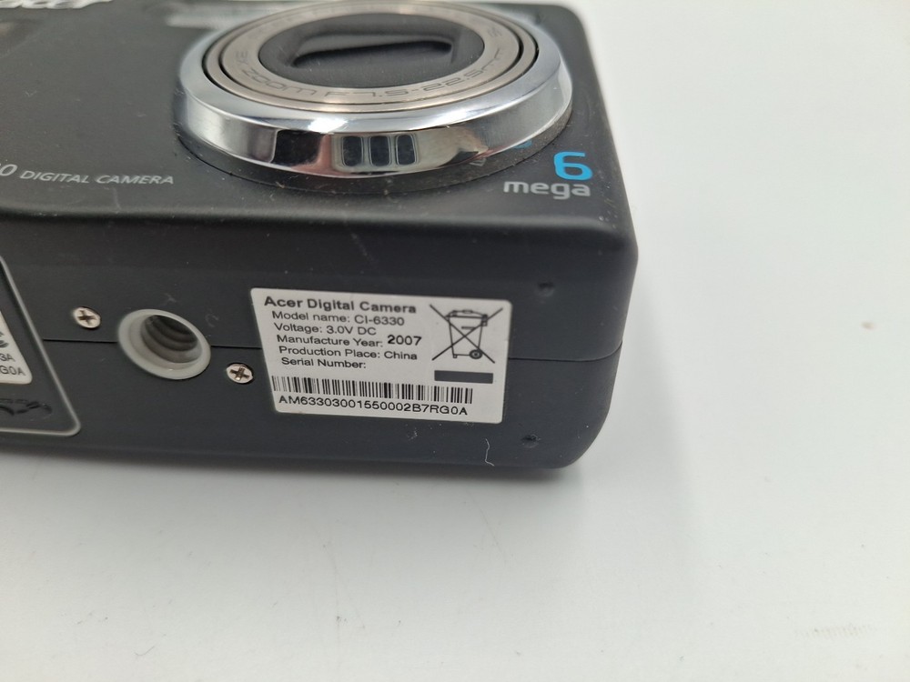 Acer Digital Compact Camera CI-6330