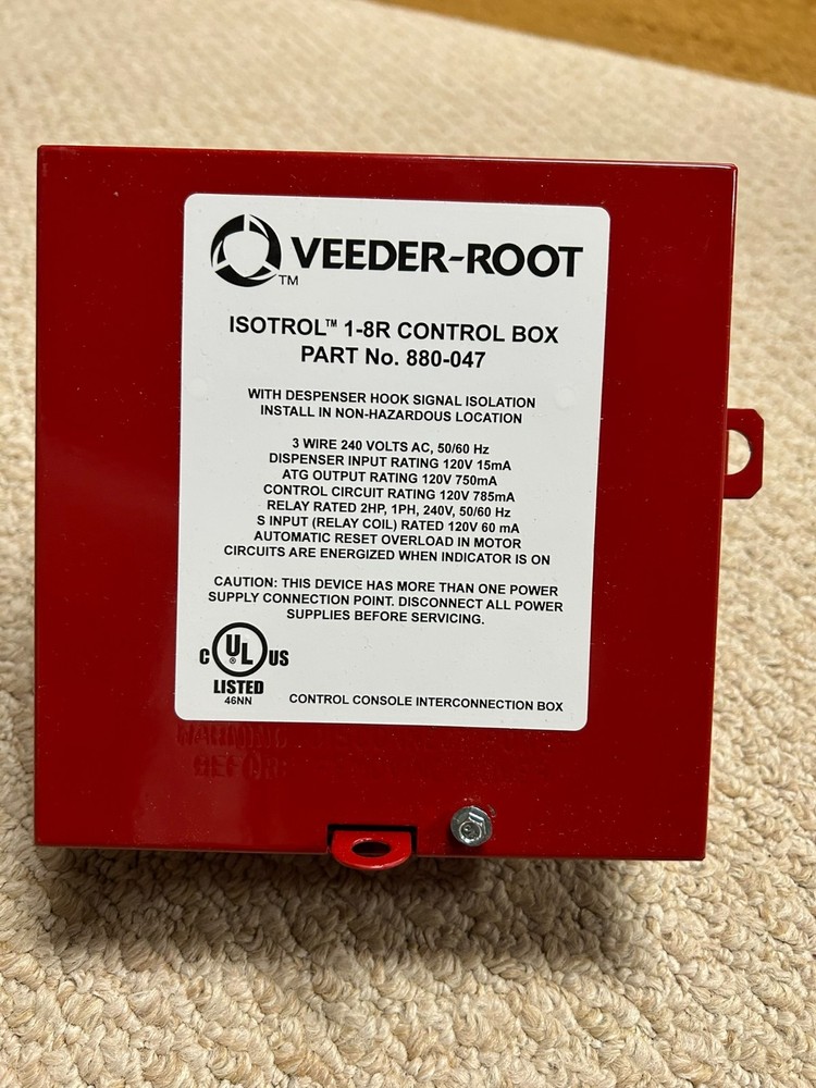 Veeder-Root Isotrol Pump Control Box (880-047-1)