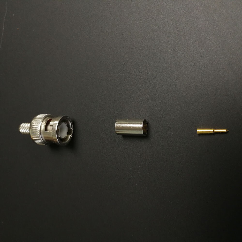 InstallerCCTV BNC Connector - CRIMP 3pcs for CCTV Security Camera 10 Sets