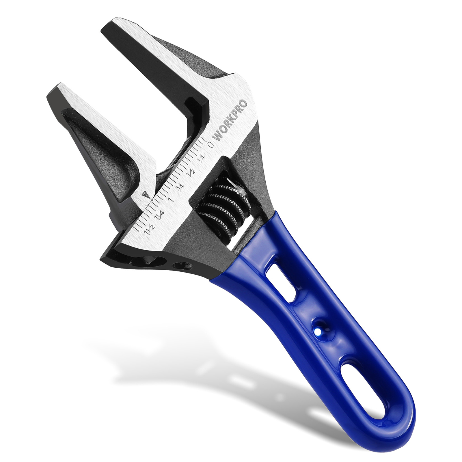 6 inch Stubby Adjustable Wrench Metric/SAE 1.5" Wide Jaw Opening Wrench NEW