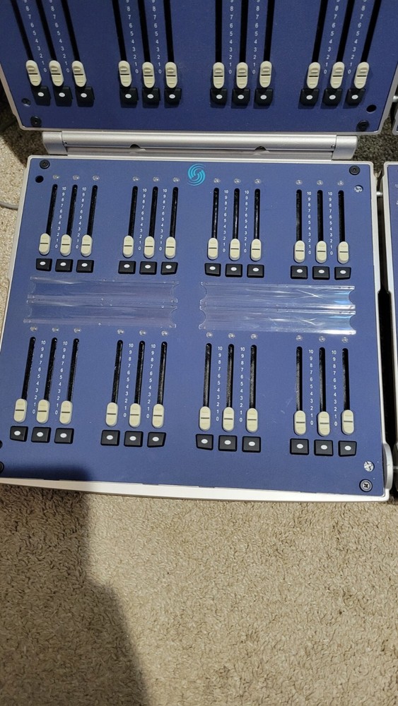 Philips Strand 300 Series Lighting Console Command Module with 2 Faders Untested