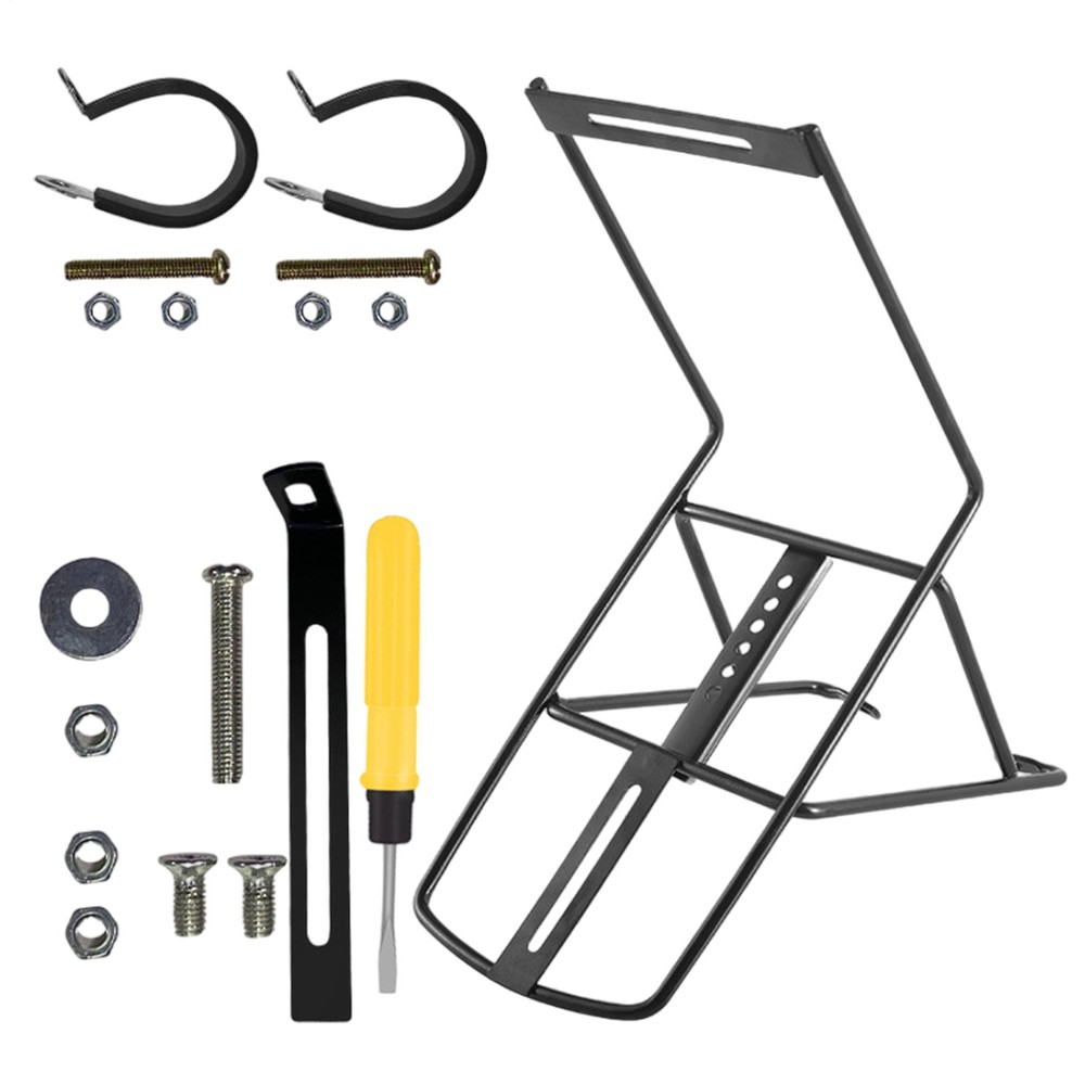 Bicycle Cargo Rack AntiSlip Bicycle Front Rack Rustproof Cycling Equipment Stand