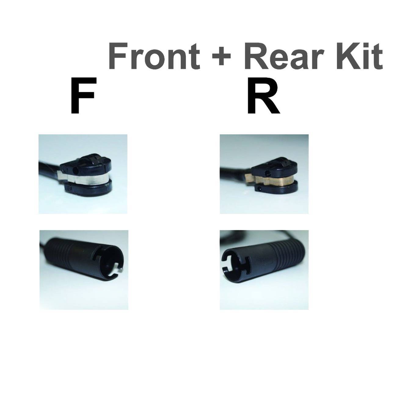 2PCS FOR Mini Cooper R50 R52 R53 Brake Pad Wear Sensor Front & Rear 34356778175