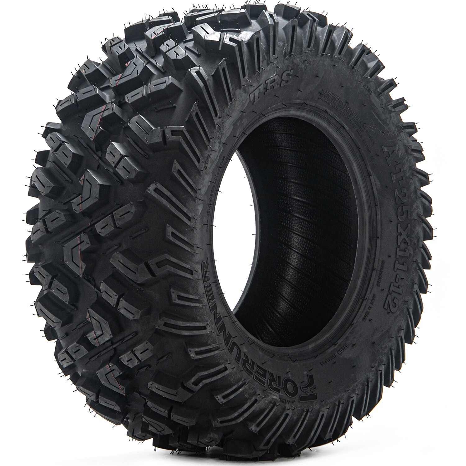Set of 2 25x11-12 25x11x12 6Ply ATV UTV All Terrain Mud Tires 25 11 12 Tubeless