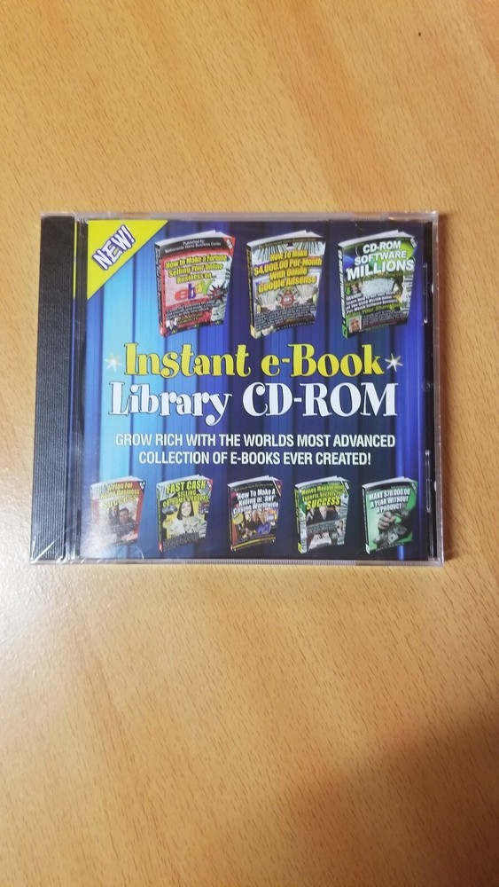 Instant E-Book Library CD-Rom