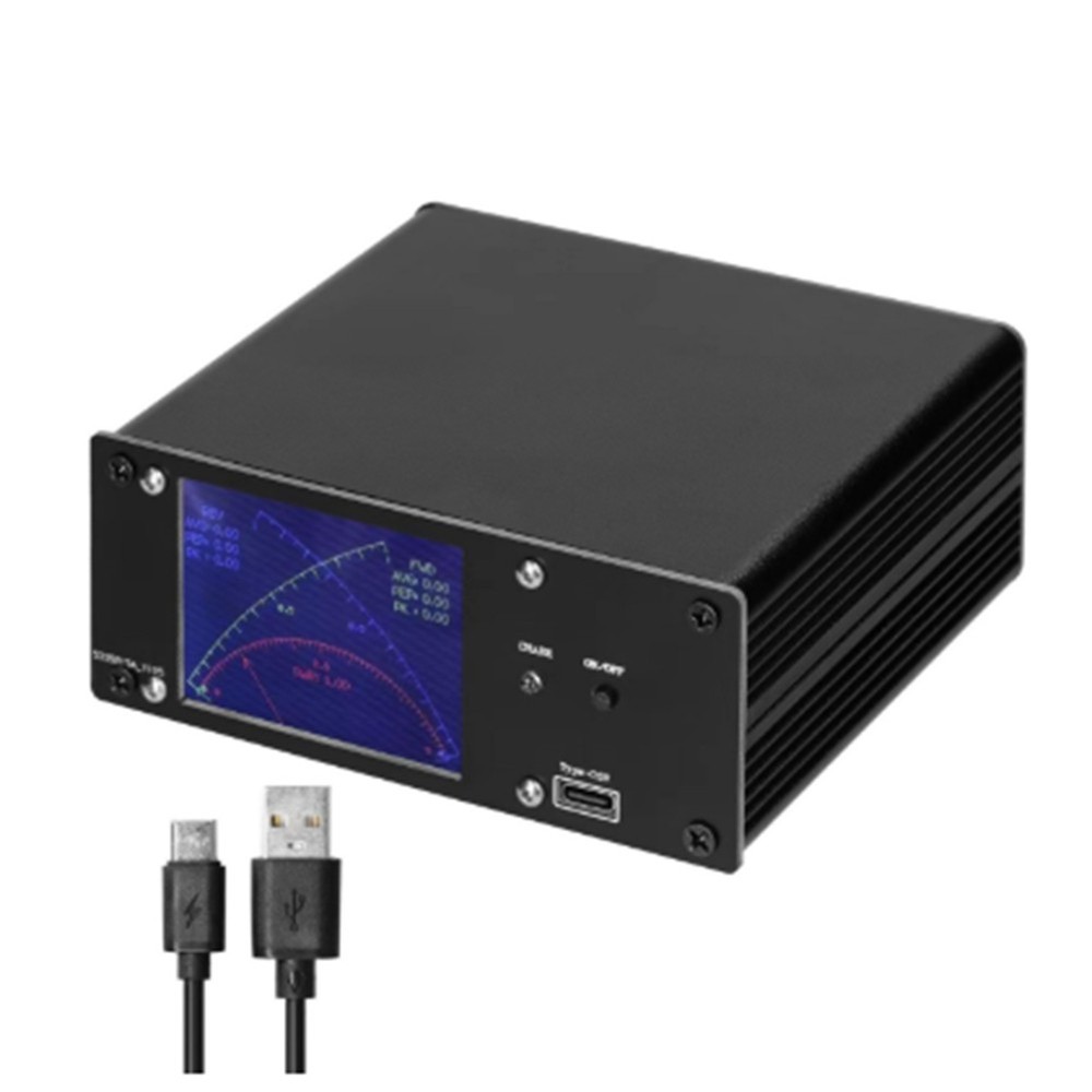 Full Touchscreen Shortwave  Meter Standing-Waves Meter with over Voltage5607