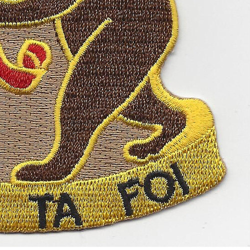 321st Cavalry Regiment Patch