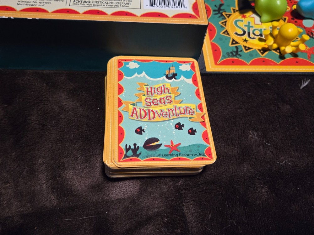 Learning Resources HIGH SEAS ADDVENTURE An Addition Game 100% COMPLETE