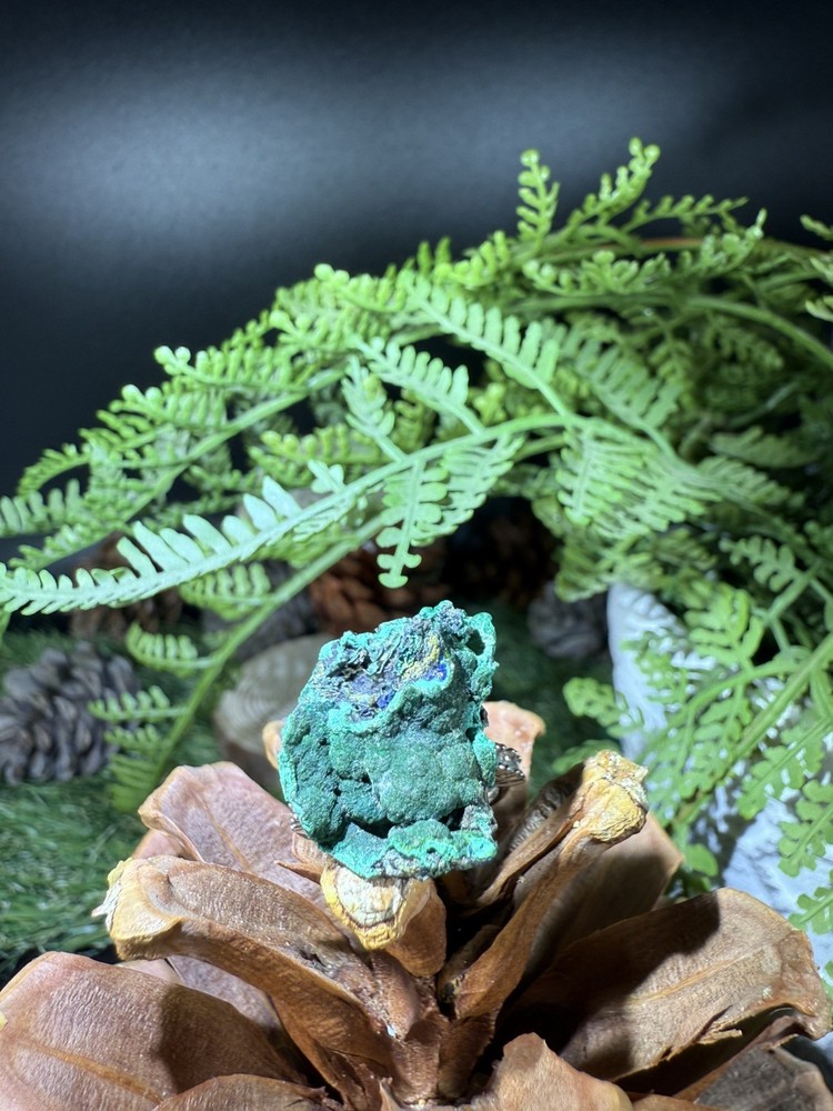Malachite Ring Jewelry, Unique handmade crystal ring，Adjustable Ring