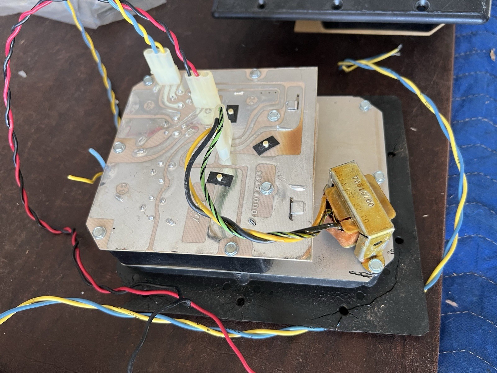 Lot of 3 Vintage Peavey Speaker Crossover Connector Boxes for parts or repair