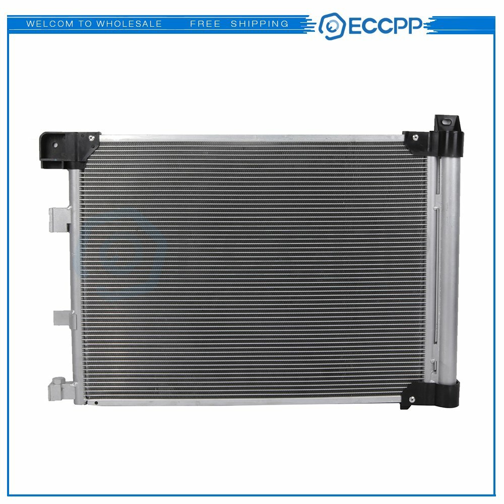 Aluminum AC Condenser A/C Air Conditioning For 2013-2018 Nissan Sentra 4-Door