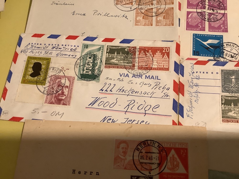 Germany Berlin post war 14 postal cover items Ref A557