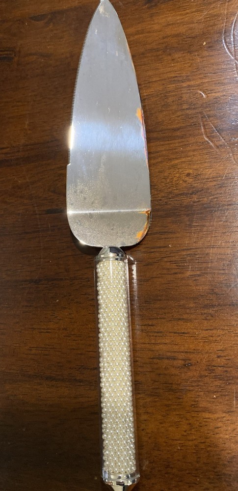 Lenox Pearl Cake Server