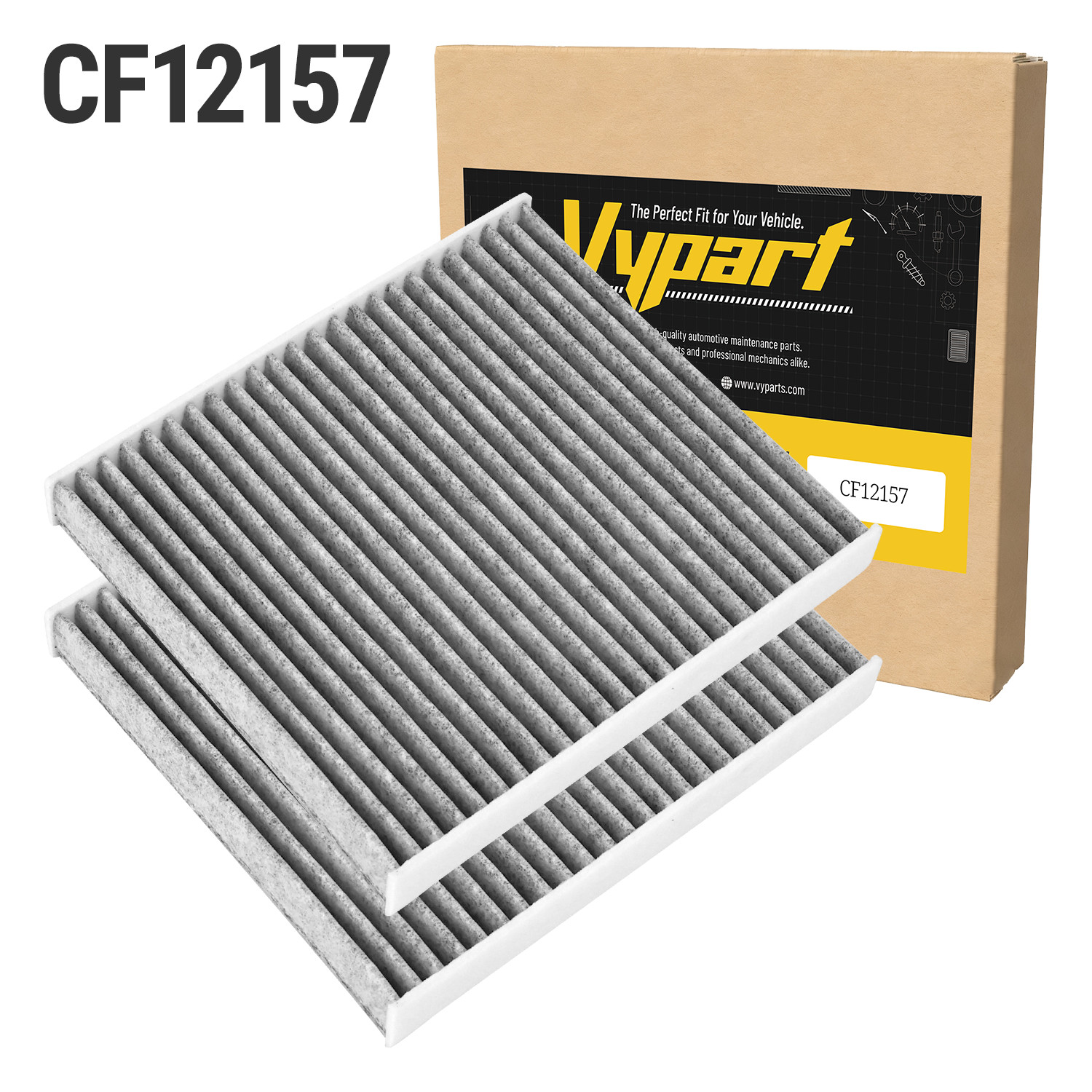 CF12157 Activated Carbon Cabin Air Filter Toyota Rav4 Prius Prime Corolla Camry