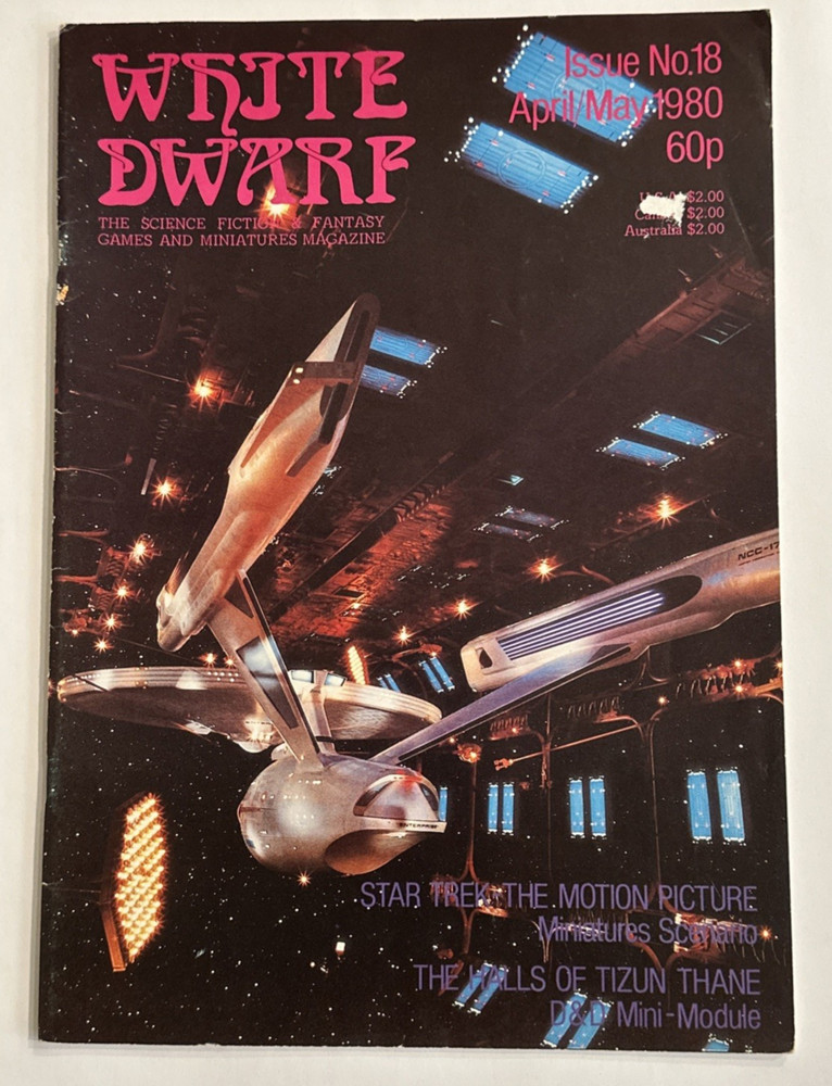 White Dwarf #18 (7.5) Solid Copy