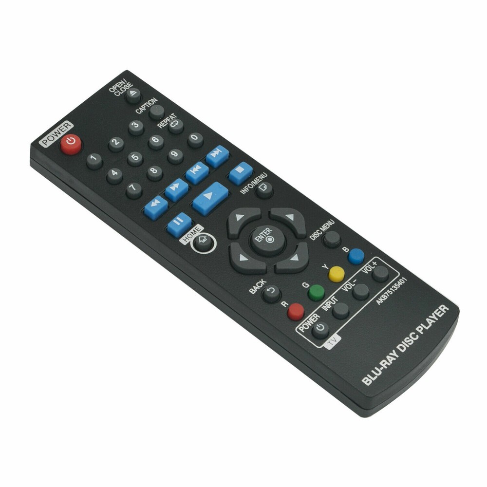 AKB75135401 Remote Control for LG Blu-Ray DISC Player