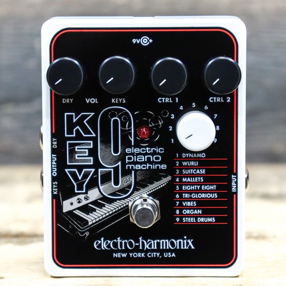 Electro-Harmonix KEY9 Electric Piano Machine Keyboard Emulator Effect Pedal