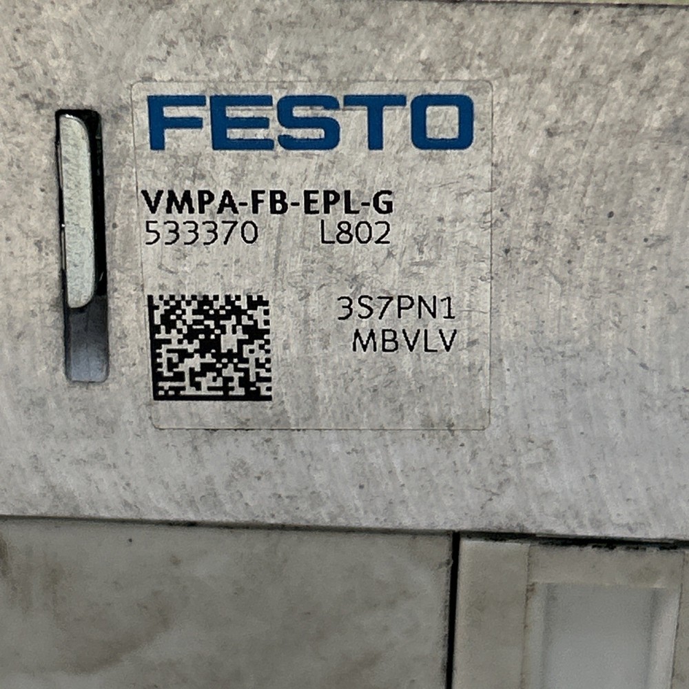 FESTO,VMPA-FB-EPL-G,END PLATE