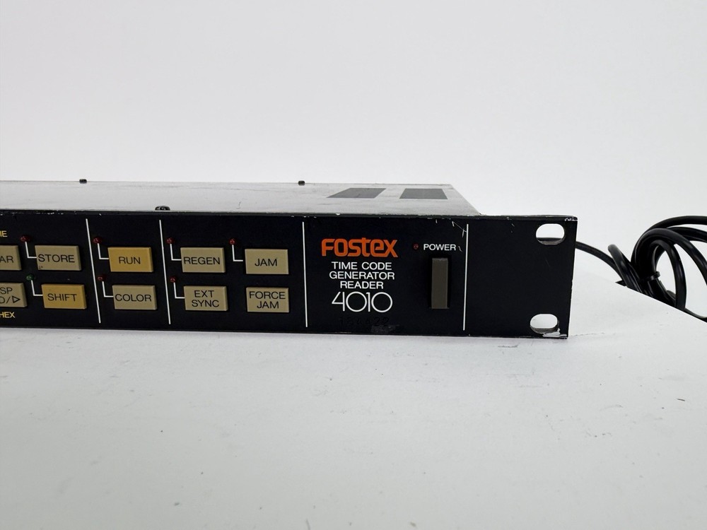 Fostex 4010 Sub System Time Code Generator / Reader