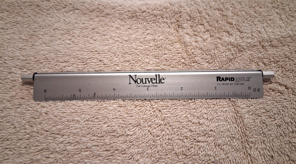 Rapid Rule - 6” Drafting / Architecture - Adjustable Rotating Ruler