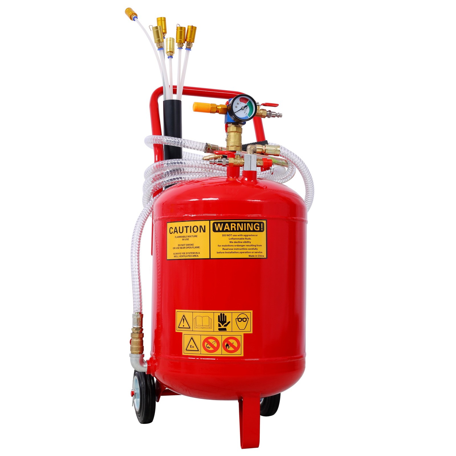 Moible 24L 6 Gallon Air Pneumatic Fluid Evacuator Oil Extractor Drain Tank PRO