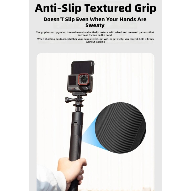 Extendable 1.2M Height Adjustable Camera Tripods for Various Shoots Angled