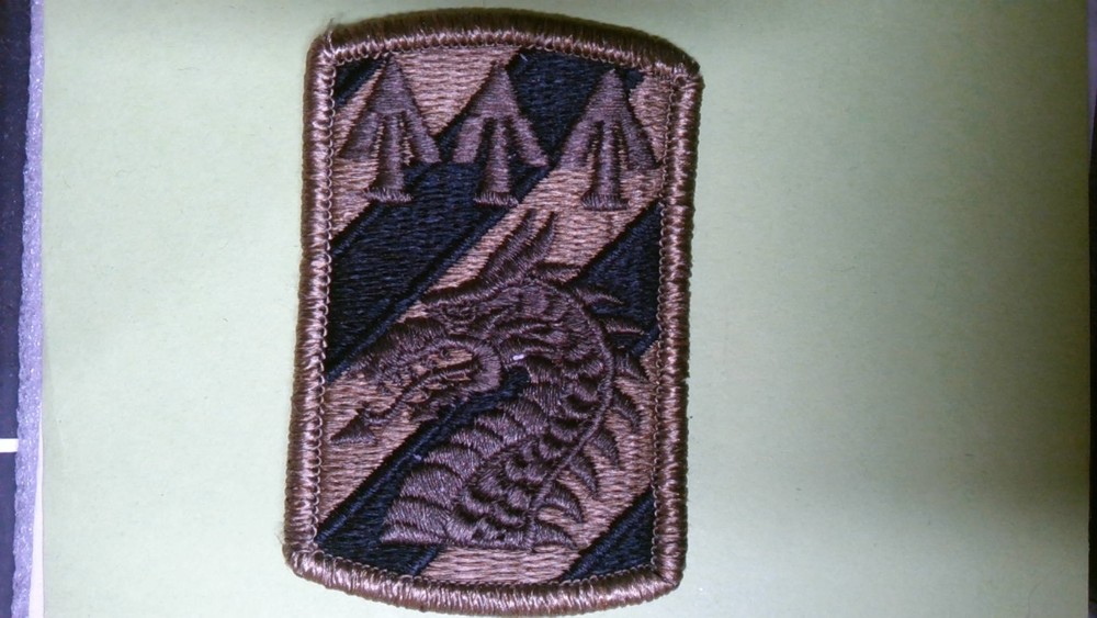 MILITARY PATCH HOOK & LOOP OCP MULTICAM US ARMY 3RD SUSTAINMENT COMMAND