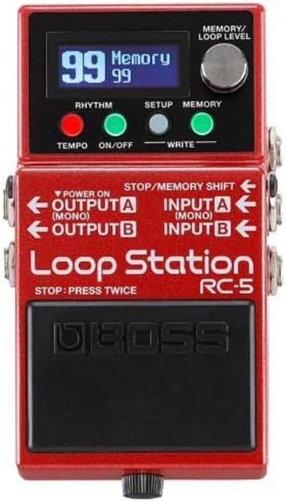 BOSS RC-5 LOOP STATION Guitar Effect Pedal