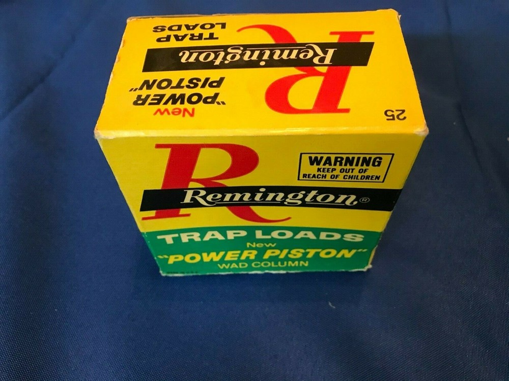 Remington Vintage Trap Load Empty Box