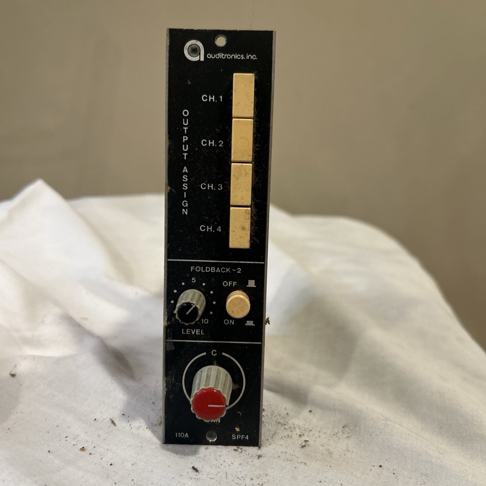 Auditronics Output Assign 110A SPF4