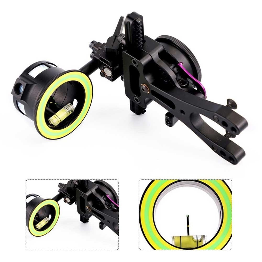 Precision Archery Sight - Improved Accuracy w/ Adjustments