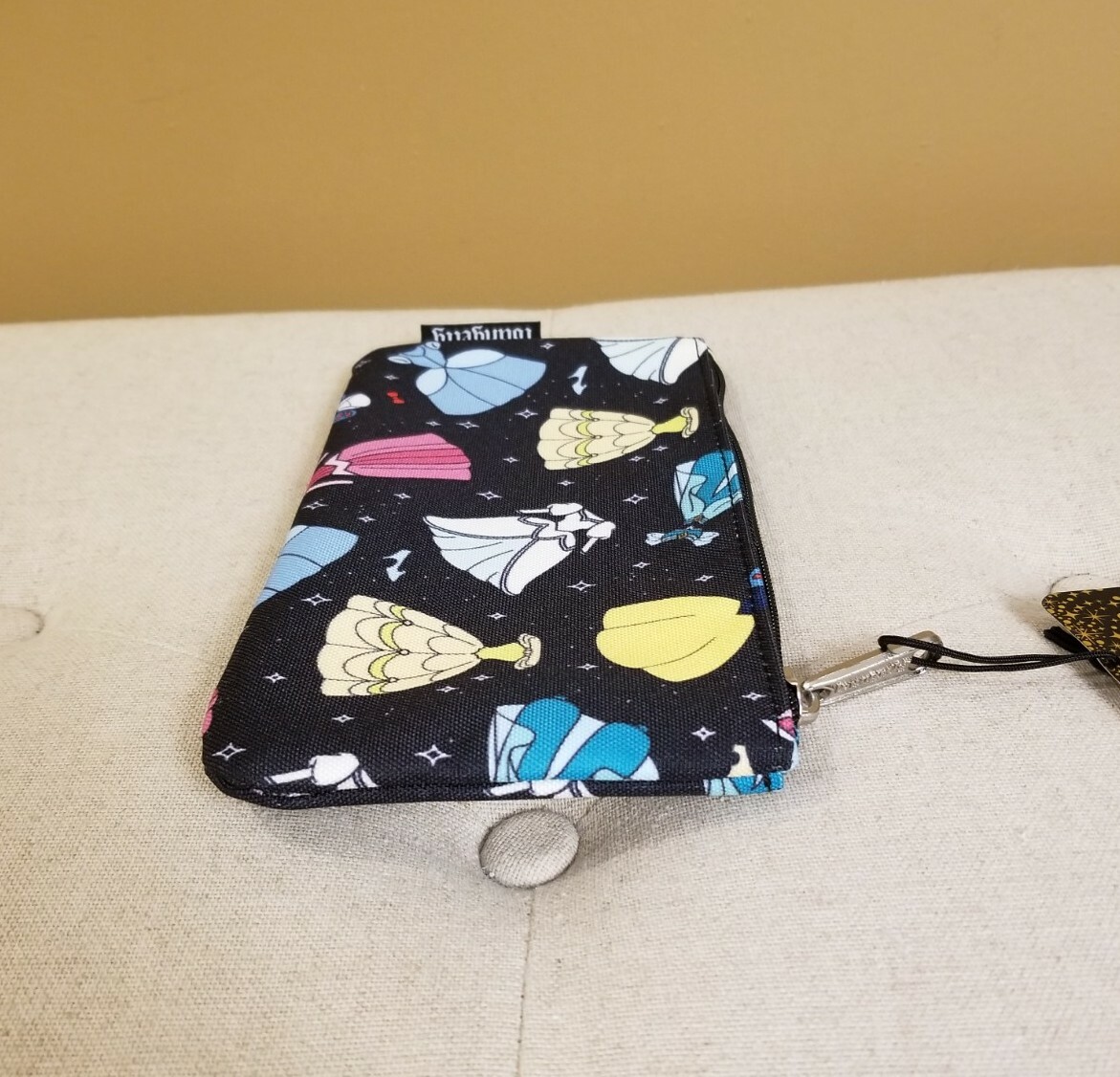 Loungefly Disney Princess Royal Dress Cosmetic Bag Makeup Bag Pencil Pouch NEW