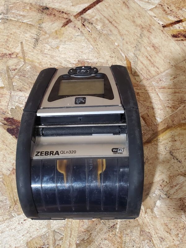 Zebra QLn320 Mobile Direct Thermal Label Printer - Untested